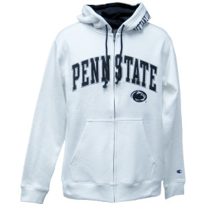white full zip hoodie with Penn State Nittany Lions and Athletic Logo